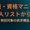 鉄道・資格マニアの有名人リストから見る、熱狂対象の欲求構造