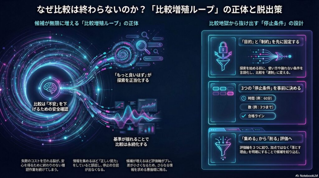 比較増殖ループの正体と脱出策