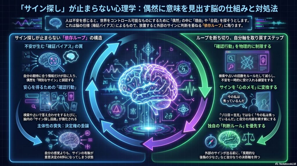「サイン探し」の心理学と対処法
