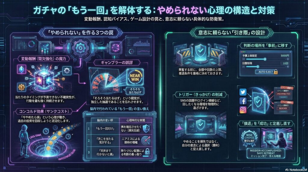 抽選依存の心理と対策