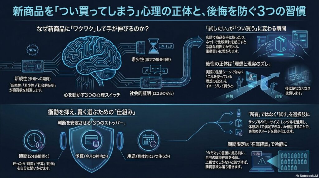 新商品の購買心理と習慣