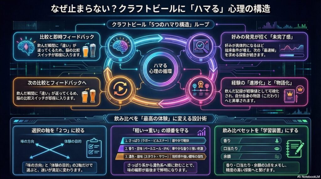 クラフトビールにハマる心理の構造
