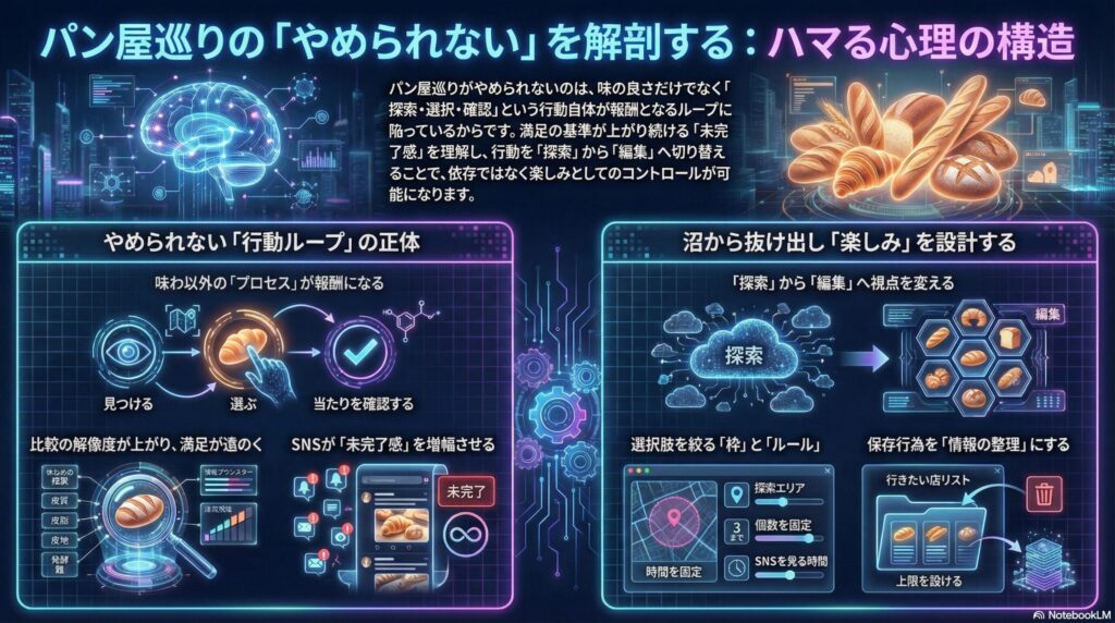 パン屋巡りの心理構造