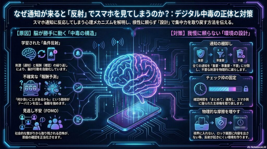 デジタル中毒の正体と対策