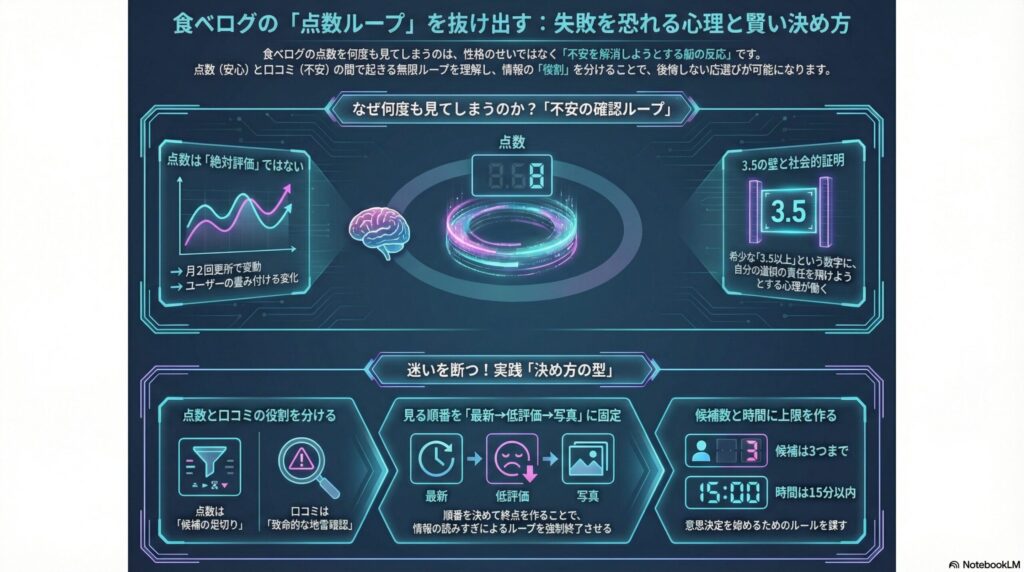 点数ループを抜け出す賢い決め方
