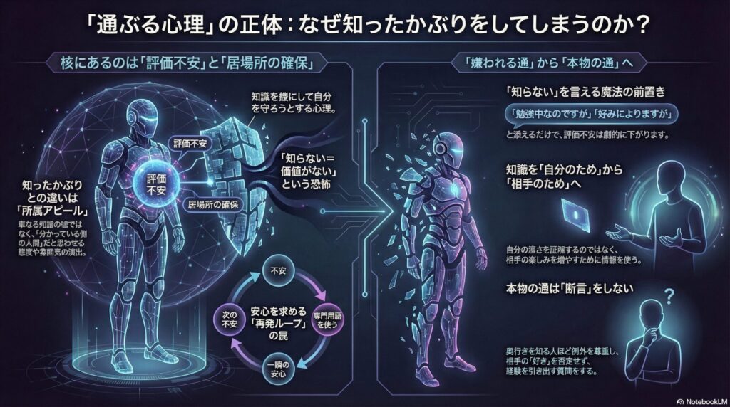 「通ぶる心理」の正体と解決