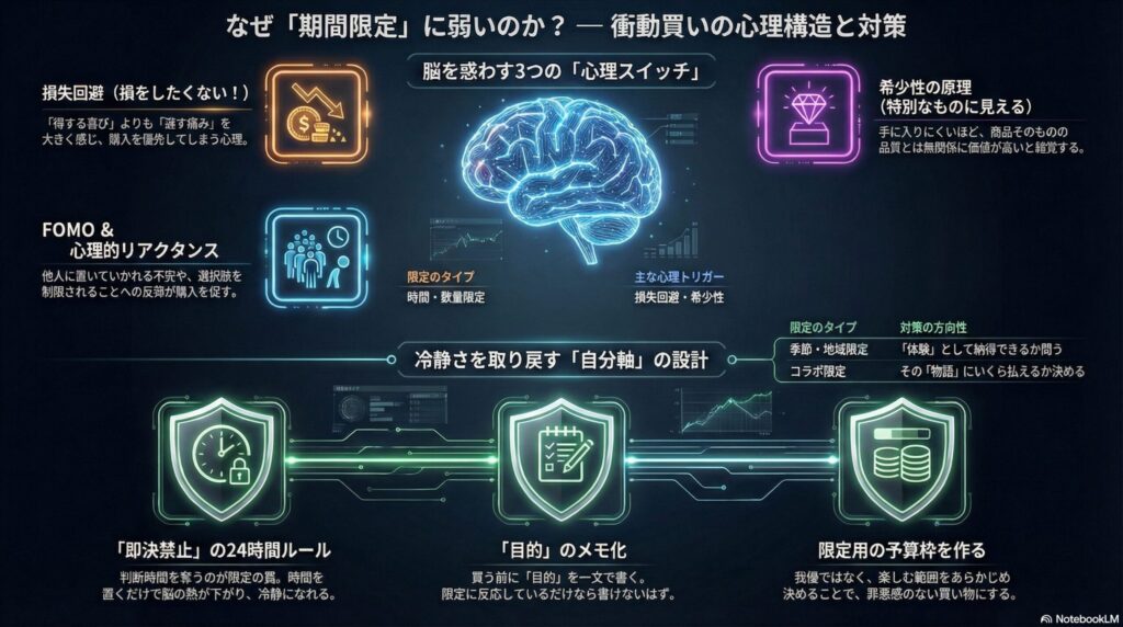 期間限定の心理構造と対策