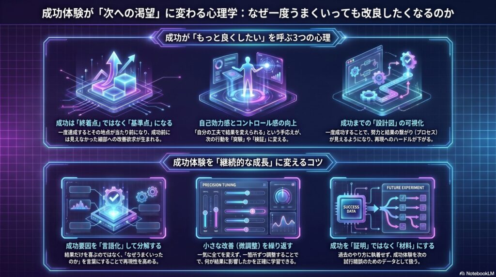 成功を成長に変える心理学