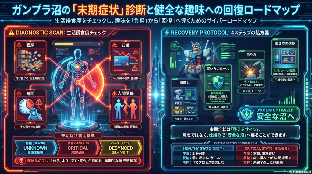 模型趣味の回復ロードマップ