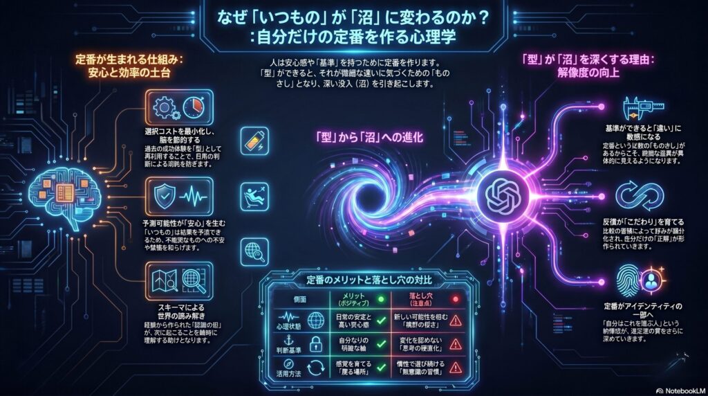 定番が沼に変わる心理学