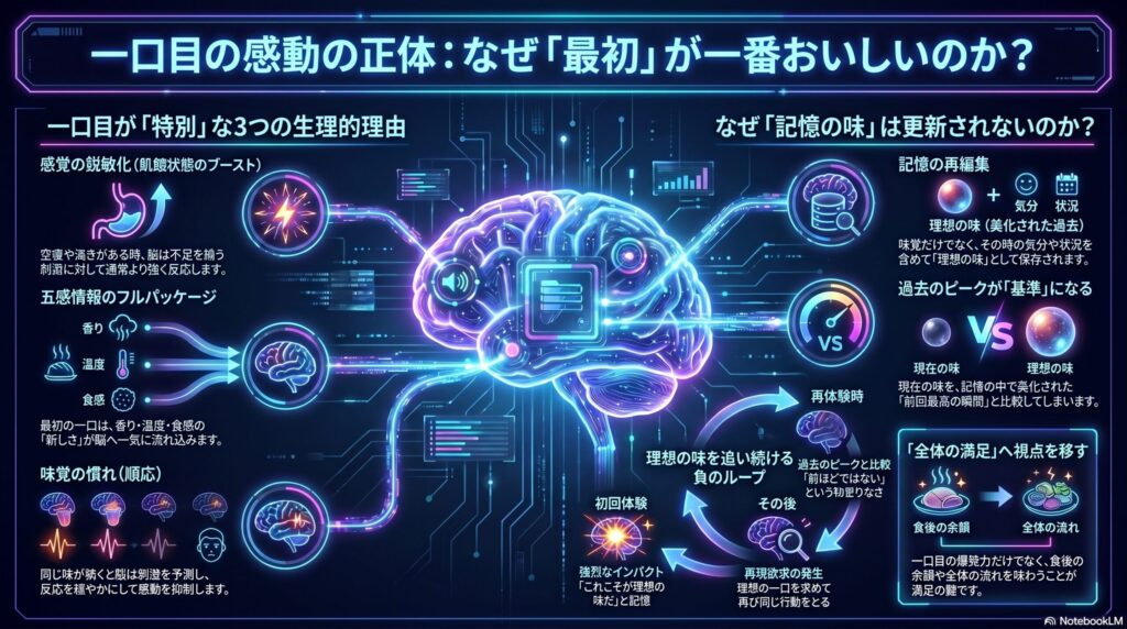 一口目の感動の正体
