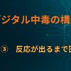 D×③　反応が出るまで回す