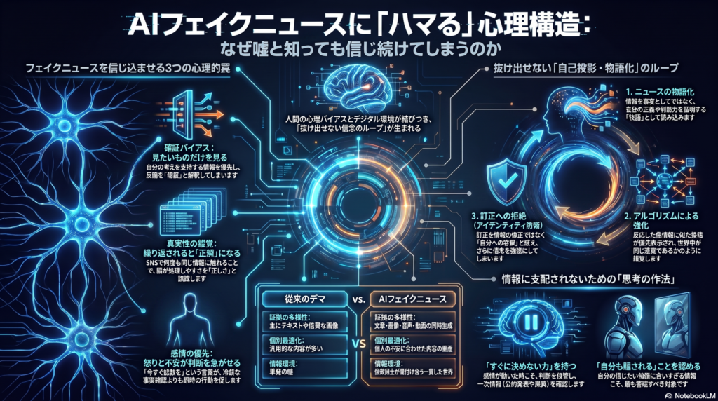 AIフェイクニュースの心理構造