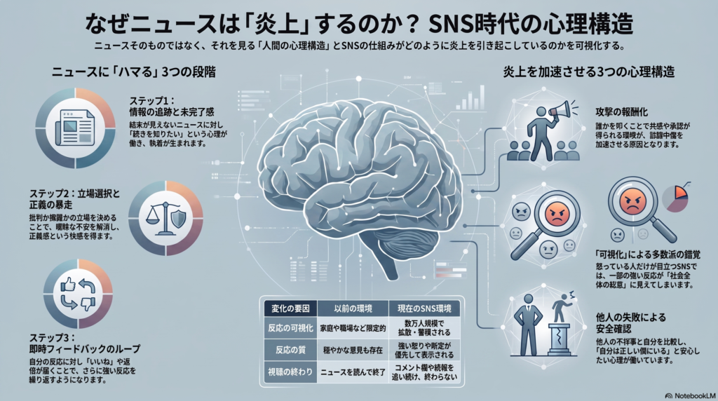 SNS時代の炎上の心理構造