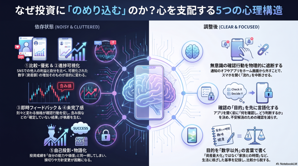 投資にのめり込む心理構造