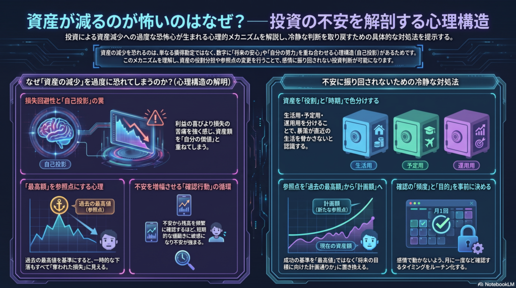投資不安の心理と対処法