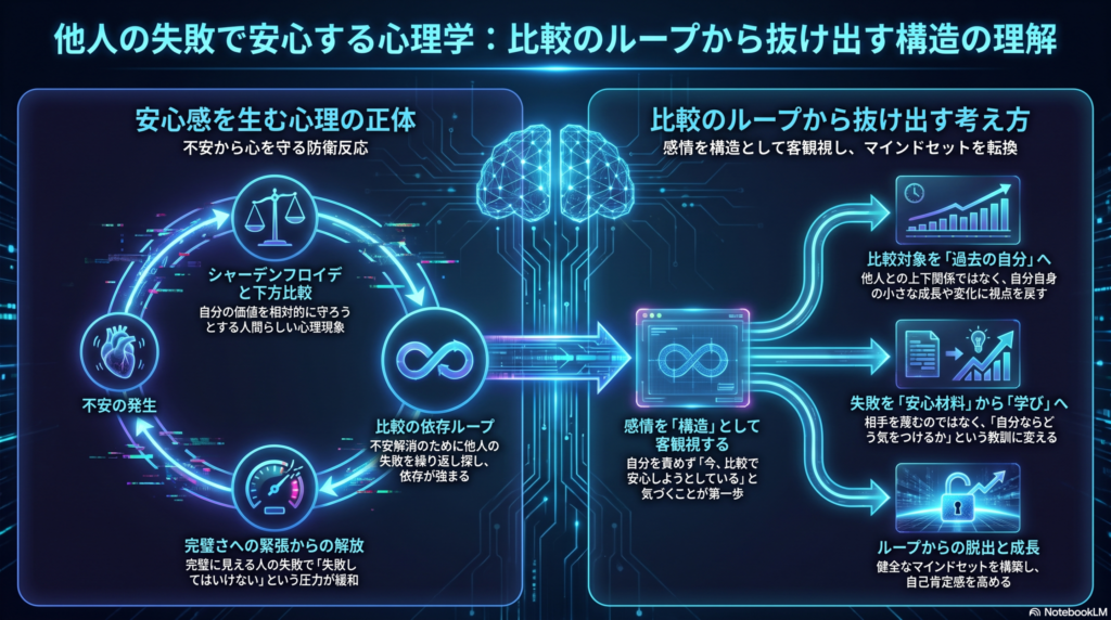 比較のループを抜け出す心理学