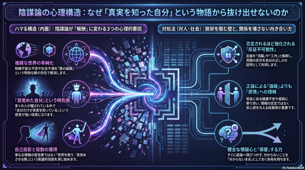 陰謀論の心理構造と対処法